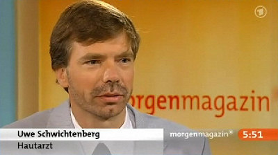 Dr. Schwichtenberg zu Gast im ARD Morgenmagazin zum Thema Haarausfall